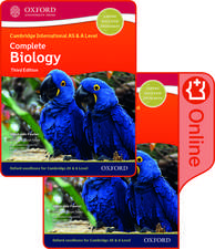 Cambridge International AS & A Level Complete Biology Enhanced Online & Print Student Book Pack