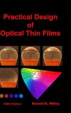 Practical Design of Optical Thin Films, Fifth Edition