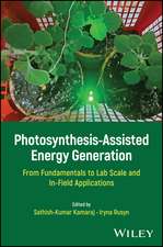 Photosynthesis–Assisted Energy Generation – From Fundamentals to Lab Scale and In–Field Applications