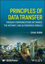 Principles of Data Transfer Through Communications Networks, the Internet, and Autonomous Mobiles