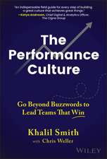 The Performance Culture