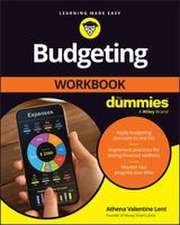 Budgeting Workbook for Dummies
