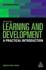 Learning and Development – A Practical Introduction