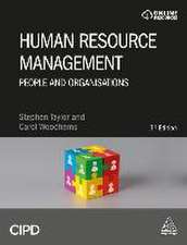 Human Resource Management – People and Organisations