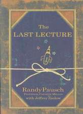 The Last Lecture