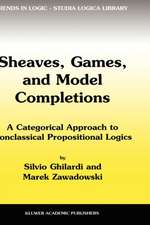 Sheaves, Games, and Model Completions: A Categorical Approach to Nonclassical Propositional Logics