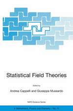 Statistical Field Theories