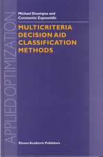 Multicriteria Decision Aid Classification Methods