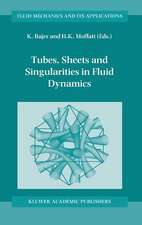 Tubes, Sheets and Singularities in Fluid Dynamics: Proceedings of the NATO ARW held in Zakopane, Poland, 2–7 September 2001, Sponsored as an IUTAM Symposium by the International Union of Theoretical and Applied Mechanics