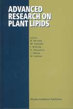 Advanced Research on Plant Lipids