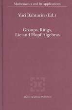 Groups, Rings, Lie and Hopf Algebras