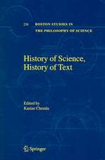 History of Science, History of Text