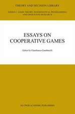 Essay in Cooperative Games: In Honor of Guillermo Owen