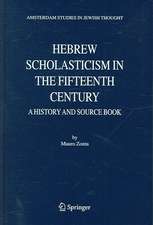 Hebrew Scholasticism in the Fifteenth Century