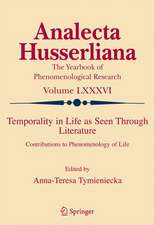 Temporality in Life As Seen Through Literature: Contributions to Phenomenology of Life