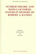 Number Theory and Modular Forms: Papers in Memory of Robert A. Rankin