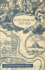 St Petersburg, 1703-1825