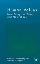 Human Values: New Essays on Ethics and Natural Law