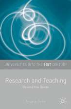 Research and Teaching: Beyond the Divide