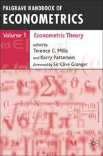 Palgrave Handbook of Econometrics: Volume 1: Econometric Theory