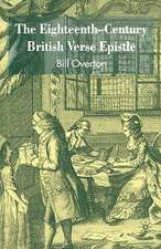 The Eighteenth-Century British Verse Epistle