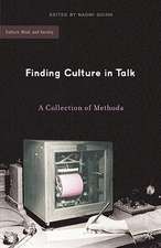 Finding Culture in Talk