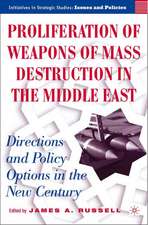 Proliferation of Weapons of Mass Destruction in the Middle East: Directions and Policy Options in the New Century