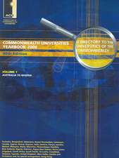 Commonwealth Universities Yearbook 2006: Two Volume Set, 80th Edition