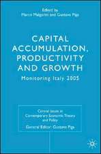 Capital Accumulation, Productivity and Growth: Monitoring Italy 2005