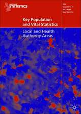 Key Population and Vital Statistics (2004): Local and Health Authority Areas