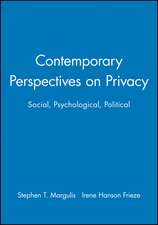 Contemporary Perspectives on Privacy