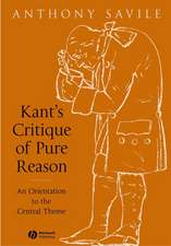 Kant′s Critique of Pure Reason: An Orientation to the Central Theme