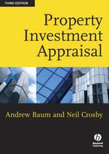 Property Investment Appraisal