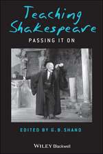 Teaching Shakespeare