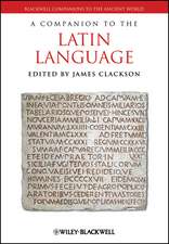 A Companion to the Latin Language