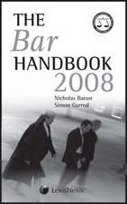 The Bar Handbook