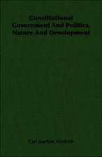 Constitutional Government and Politics, Nature and Development: Sonnets, Canzons, Odes and Sextines (1884)