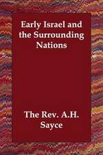 Early Israel and the Surrounding Nations