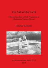 The Salt of the Earth: Ethnoarchaeology of Salt Production in Michoacan, Western Mexico