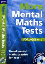 Brodie, A: More Mental Maths Tests for Ages 8-9