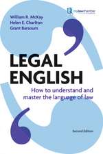 Barsoum, G: Legal English