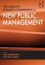 The Ashgate Research Companion to New Public Management