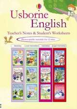 .: Usborne English Learners Teachers Notes and Worksheets -