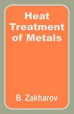 Heat Treatment of Metals