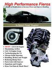 High Performance Fieros, 3.4L V6, Turbocharging, LS1 V8, Nitrous Oxide