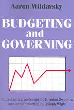 Budgeting and Governing