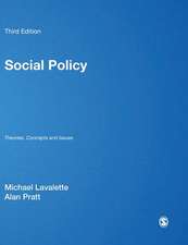 Social Policy: Theories, Concepts and Issues