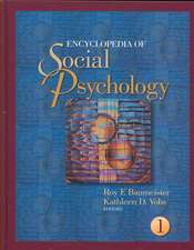 Encyclopedia of Social Psychology