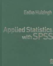 Applied Statistics with SPSS