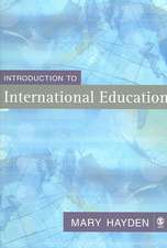 Introduction to International Education: International Schools and their Communities